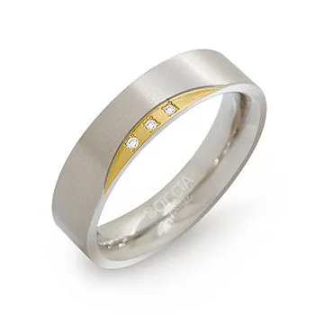 0138-04 Boccia Titanium Ring