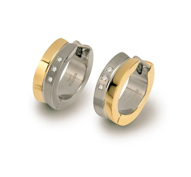 0511-04 Boccia Titanium Earrings