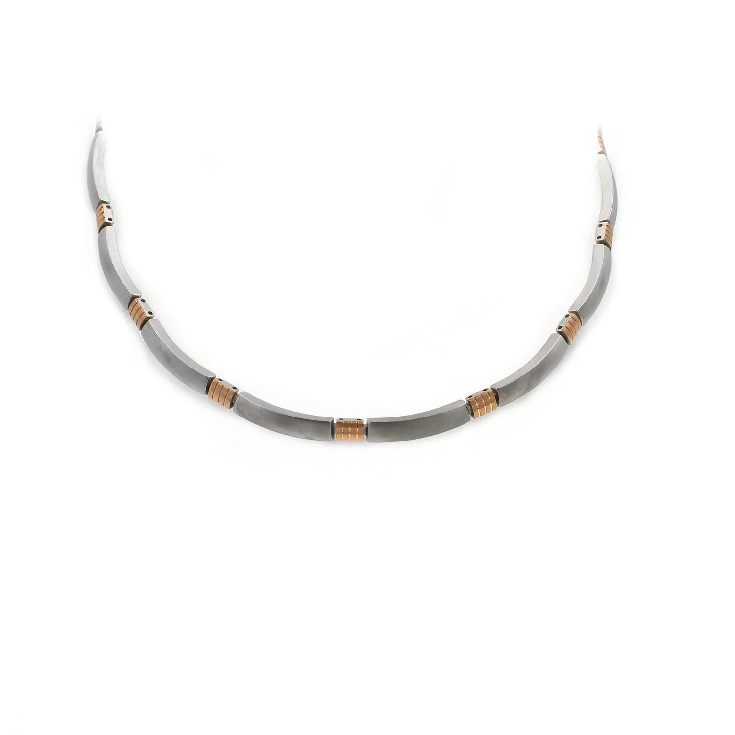 0877-03 Boccia Titanium Necklace