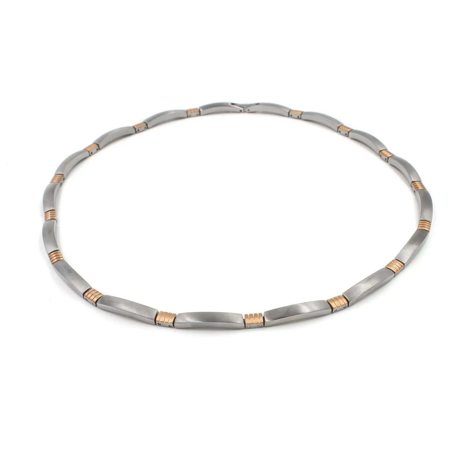 0877-03 Boccia Titanium Necklace