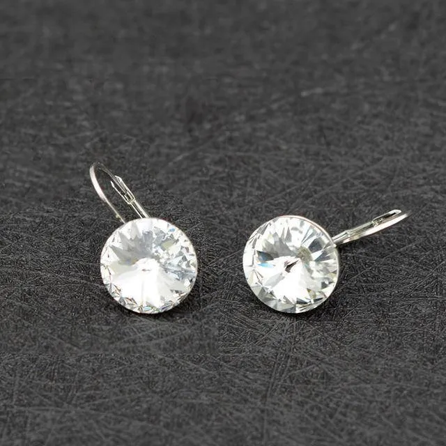 11 Colors, SWAROVSKI  Austrian Crystal Earrings