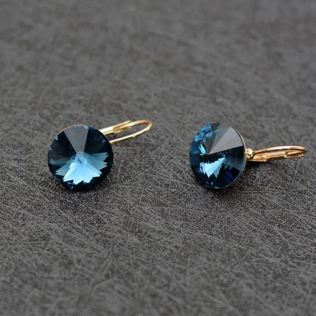 11 Colors, SWAROVSKI  Austrian Crystal Earrings