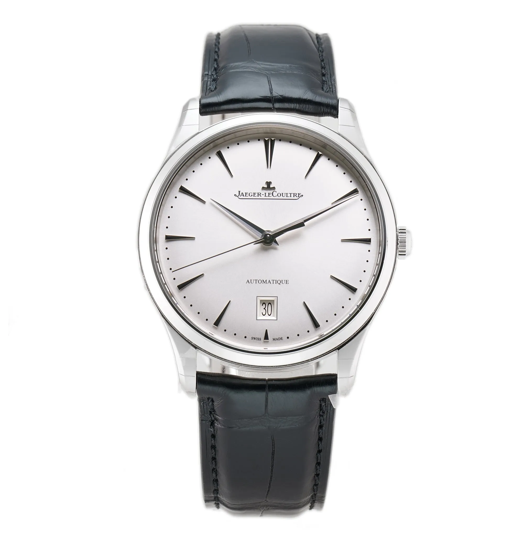 39mm Master Ultra Thin Date Steel Silver Dial