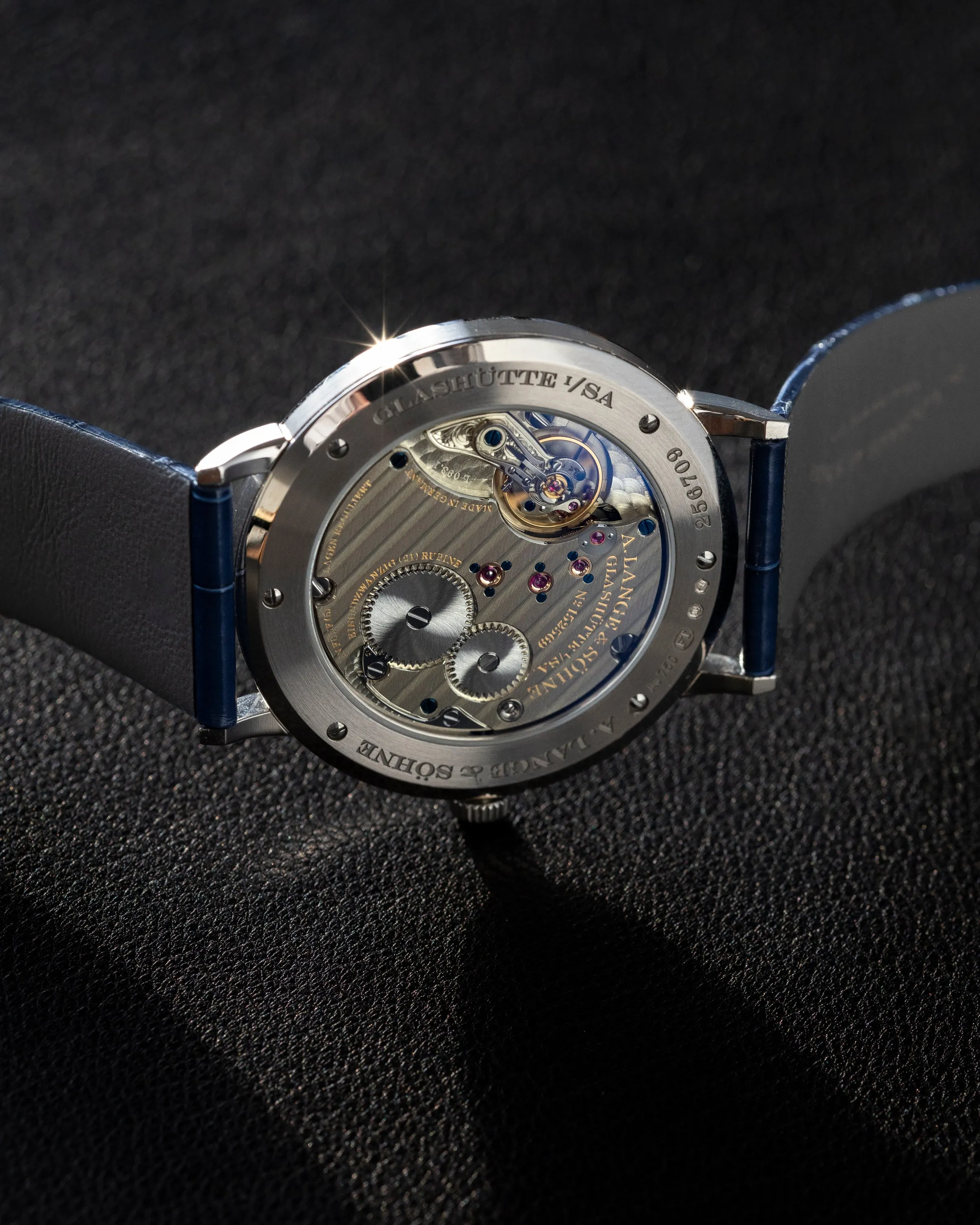 A. Lange & Söhne Saxonia Thin Gold Flux Blue