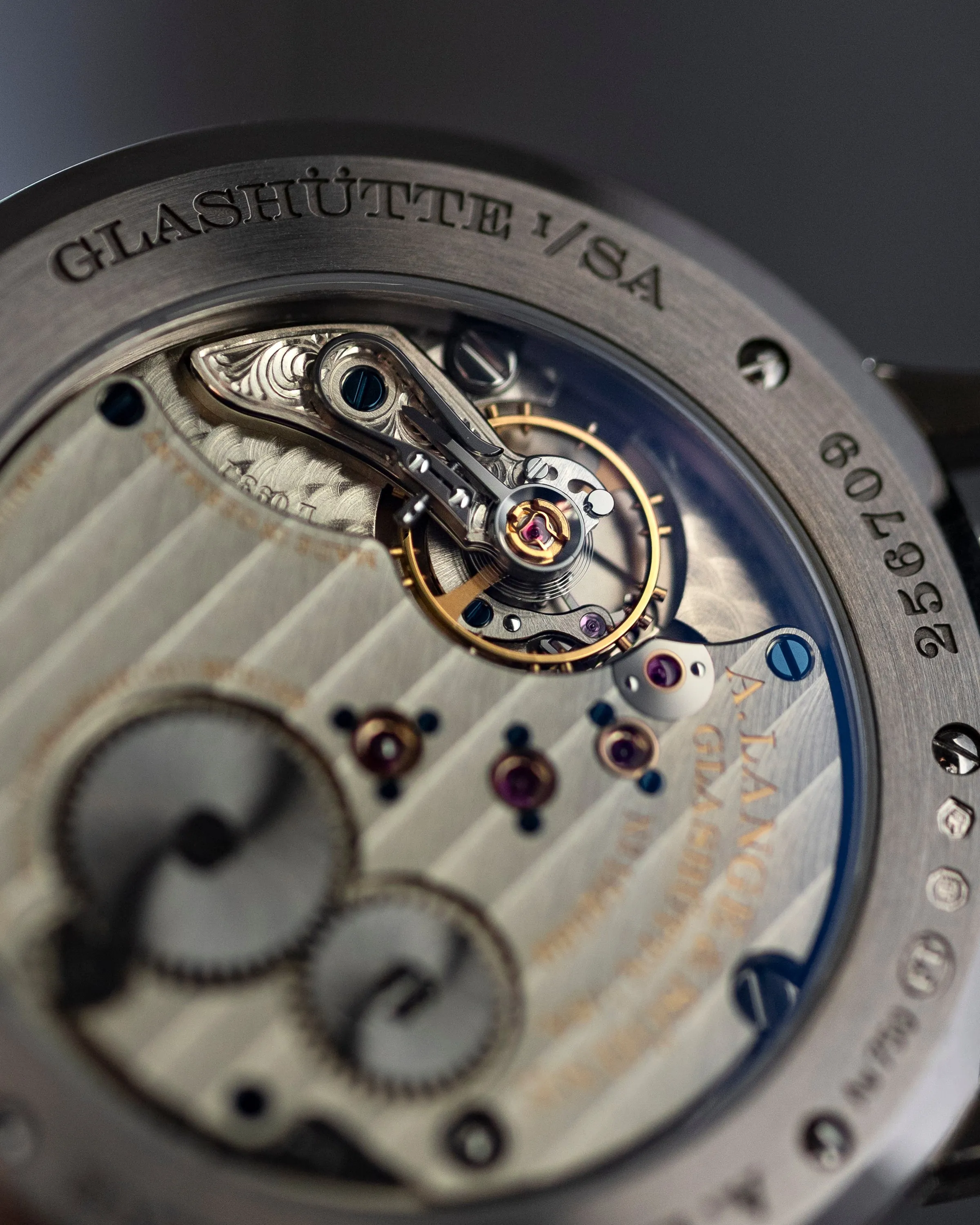 A. Lange & Söhne Saxonia Thin Gold Flux Blue