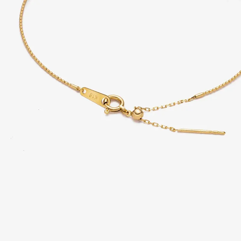 Akoya Pearl 18K Gold Minimalist Bracelet