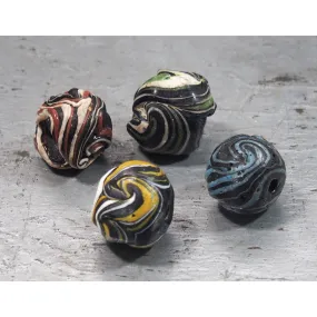 Antique Persian/Islamic Wound Bead, B LISTED AS INDIVIDUAL BEADS
