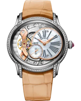 Audemars Piguet Millenary Hand-Wound 18K White Gold & Diamonds Ladies Watch