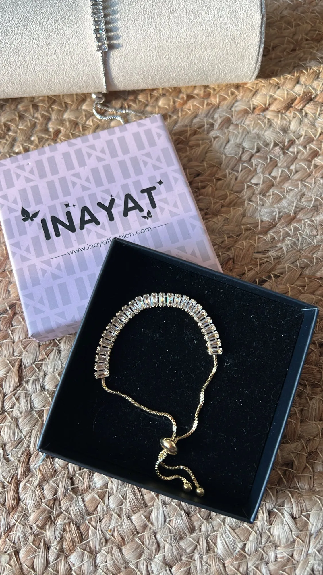 Baguette tennis bracelet