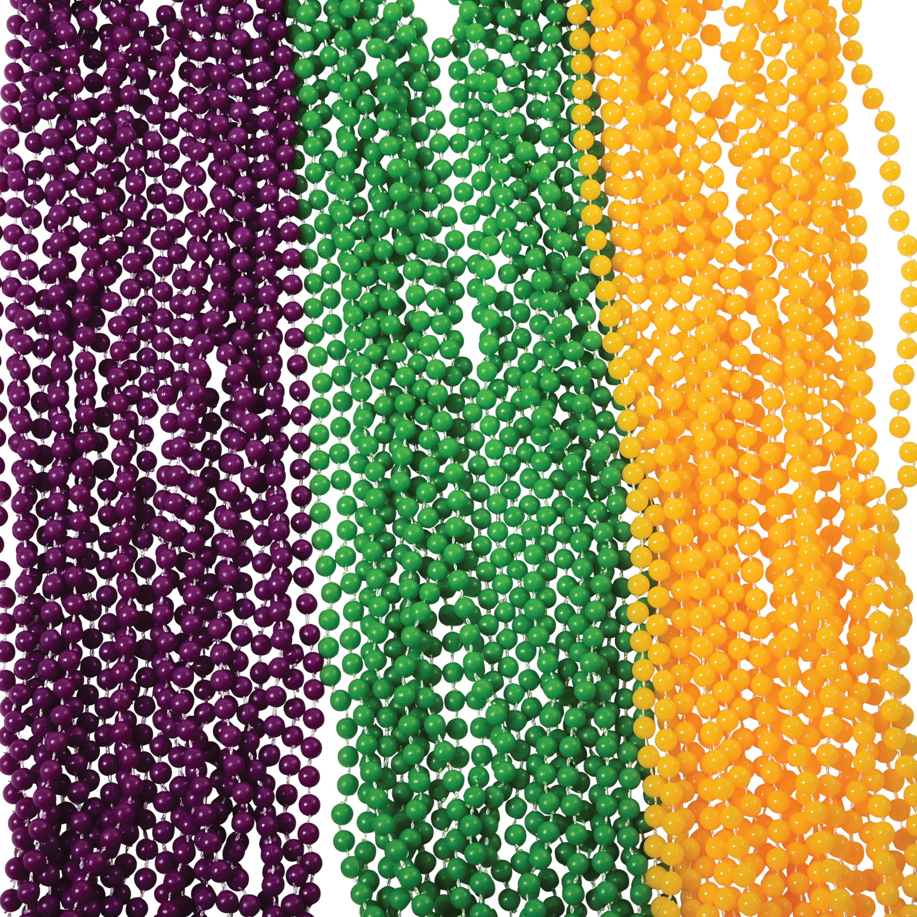 Bead Necklaces Purple Party Favor (pack of 12)