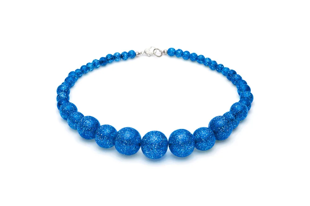 Blue Glitter Bangle