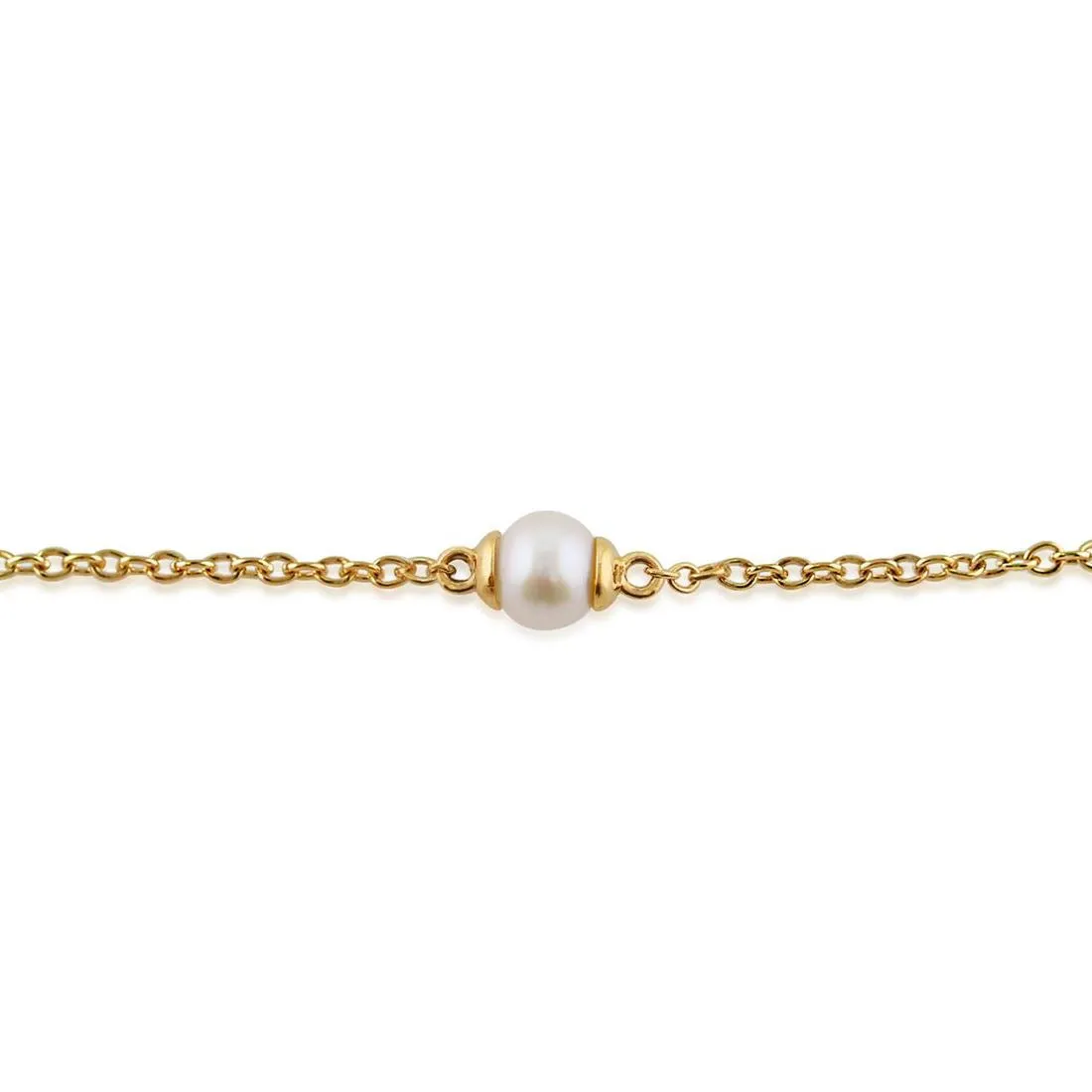 Bracelet Cœur Classique Or Jaune 375 Perle de Culture