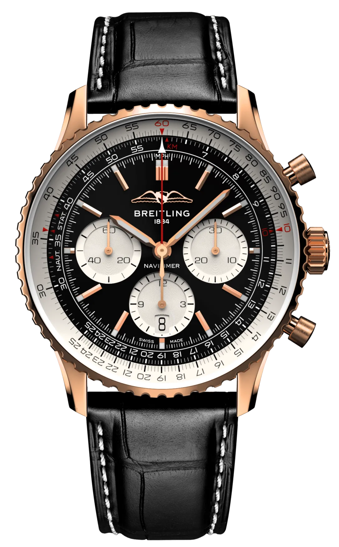 BRT Watch Navitimer B1 Chronograph 43 18K Red Gold
