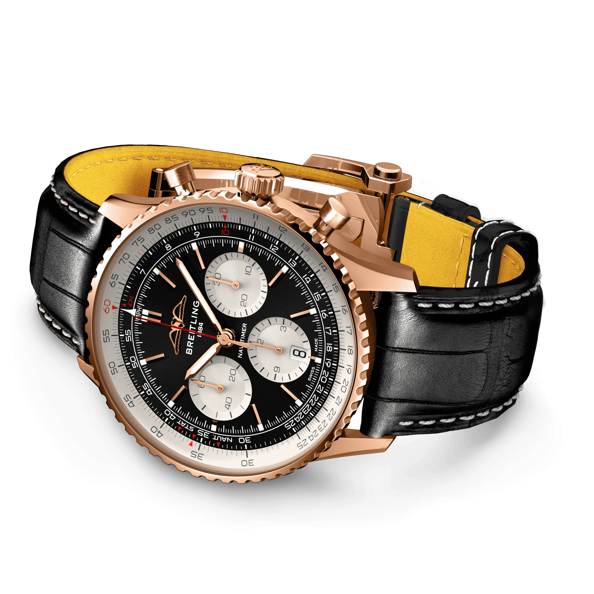 BRT Watch Navitimer B1 Chronograph 43 18K Red Gold
