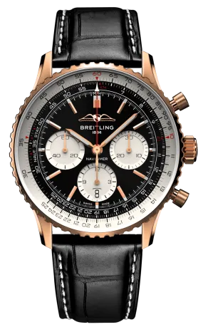 BRT Watch Navitimer B1 Chronograph 43 18K Red Gold