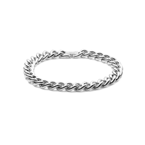 Chunky Chain Bracelet Silver