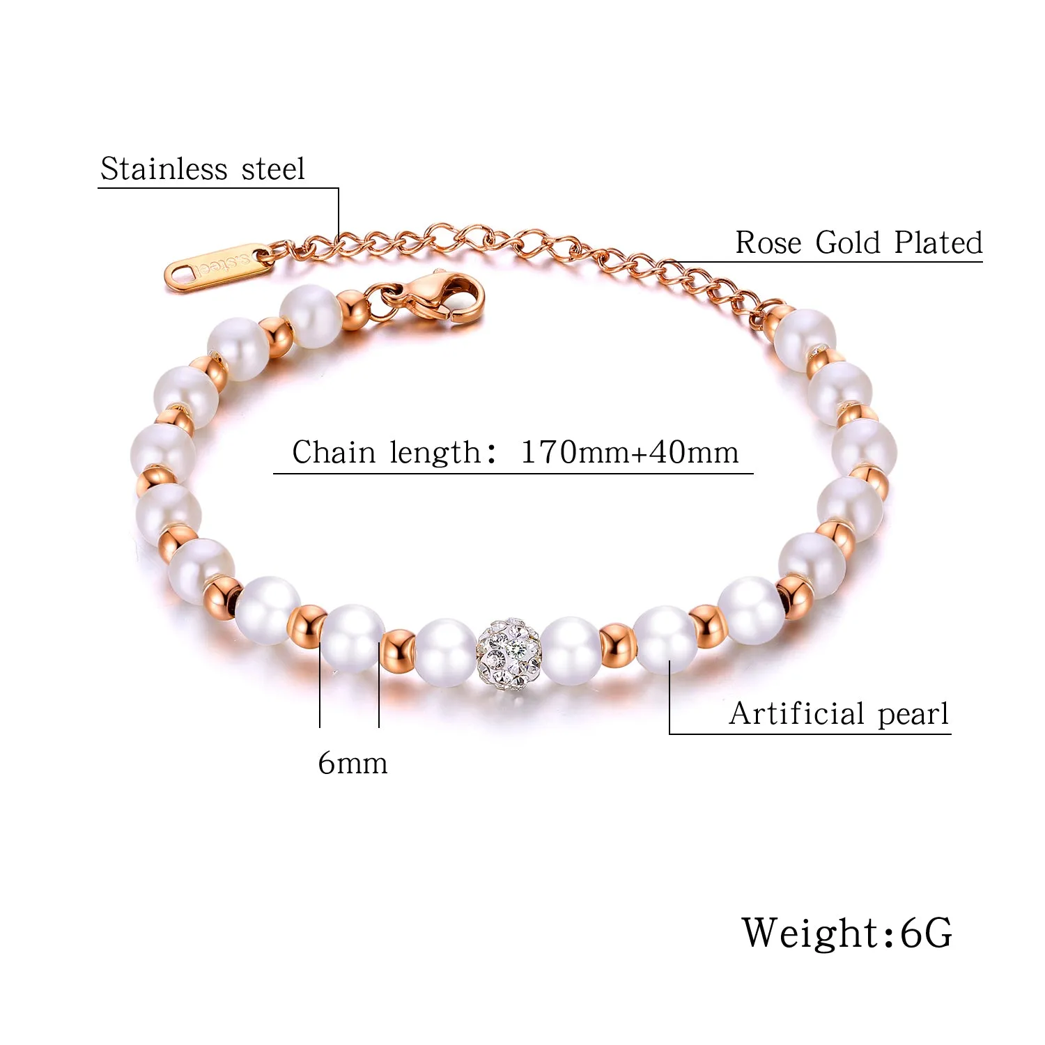 Classic Pearl Bracelet
