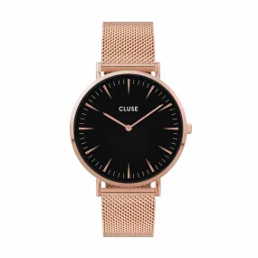CLUSE Boho Chic Mesh Rose Gold Watch CW0101201003