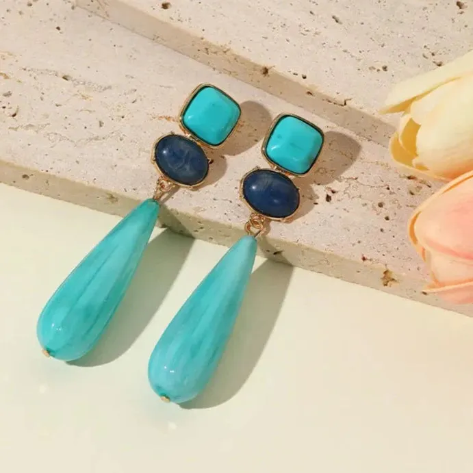 Colorful Drop Earrings
