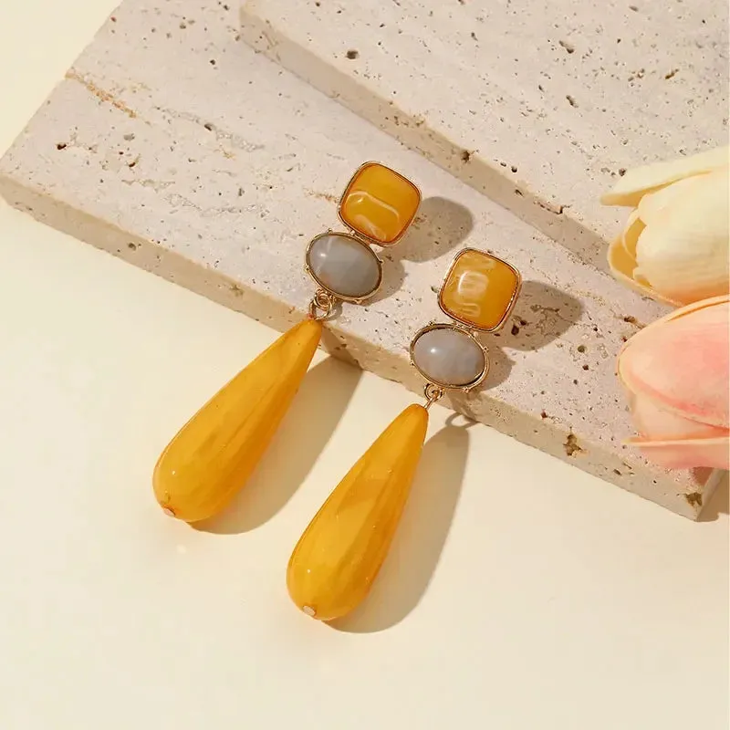 Colorful Drop Earrings
