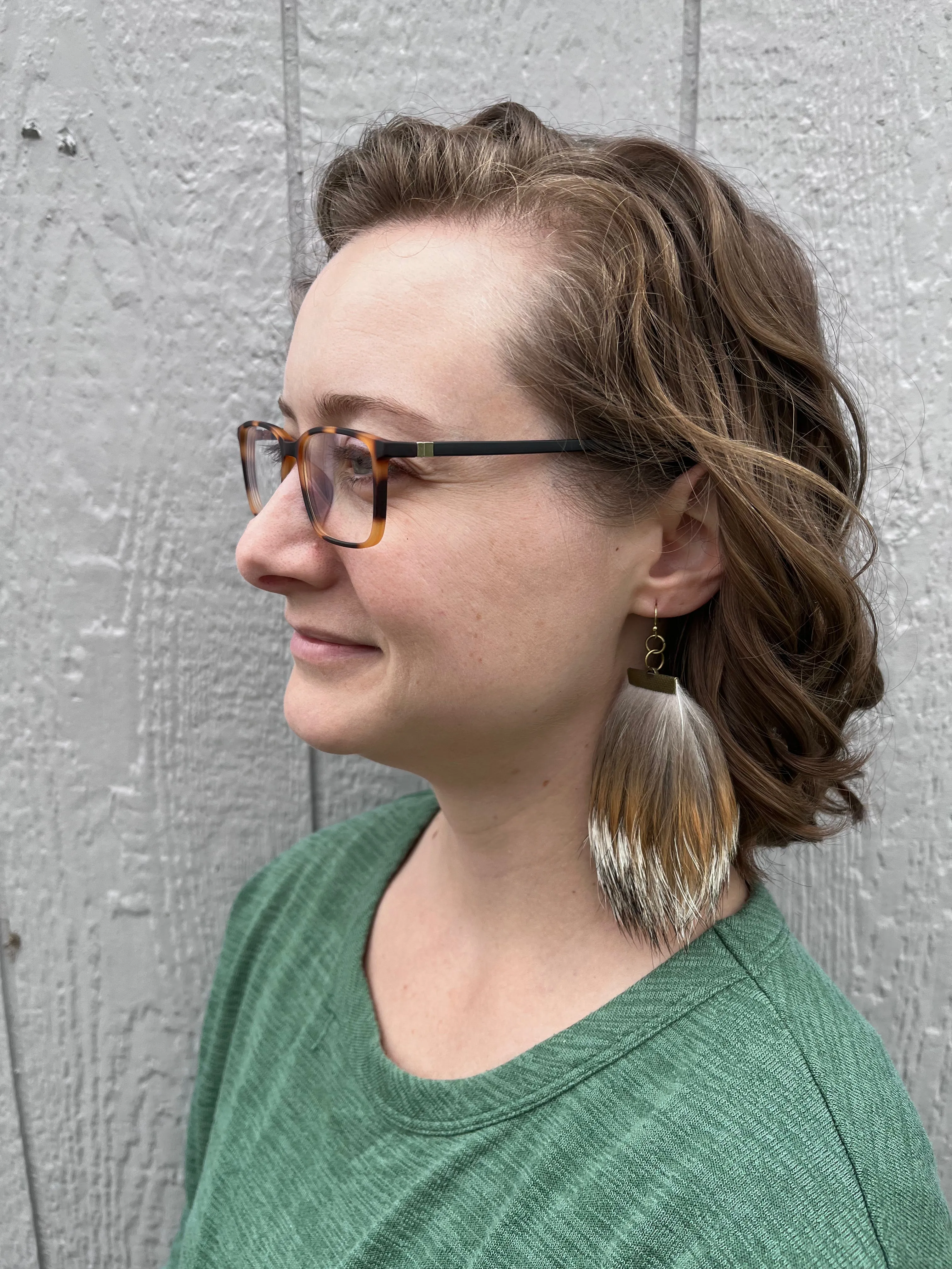 Coyote Fur Earrings