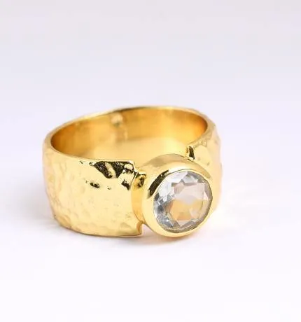 Cubic Zirconia Band Ring