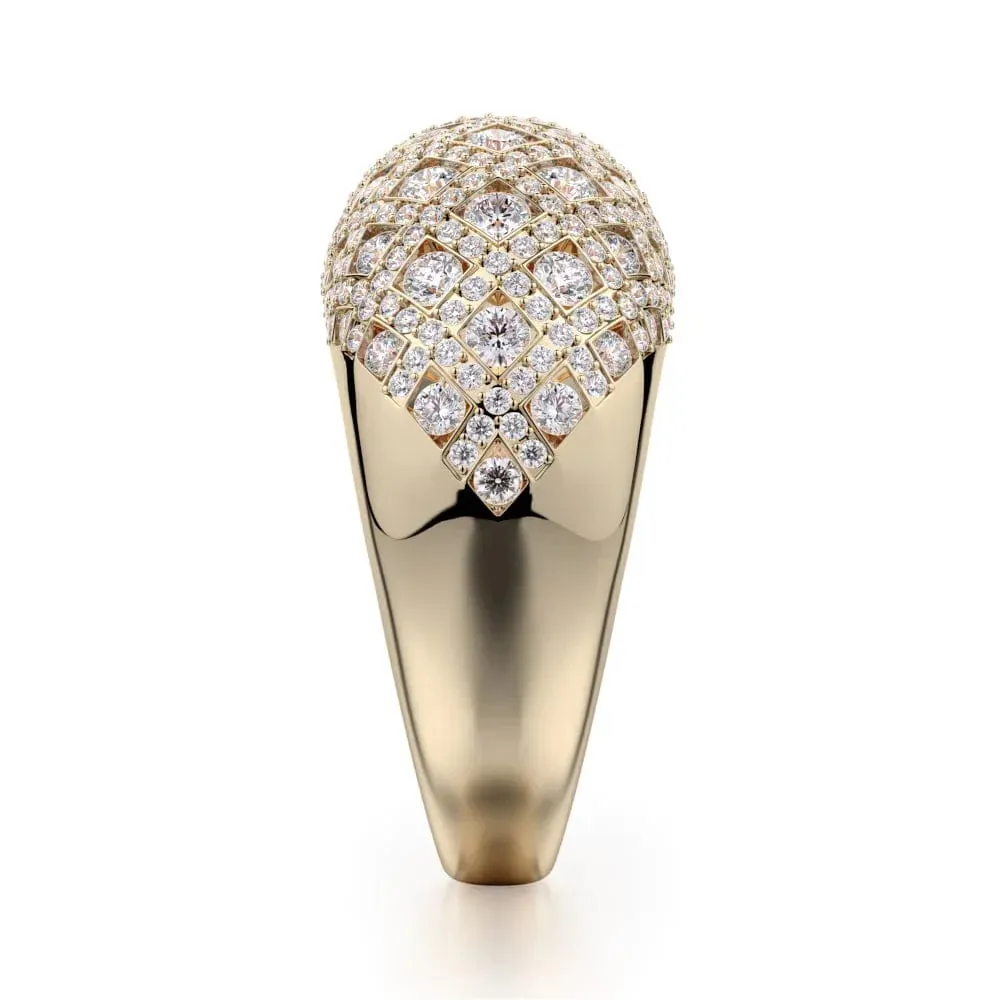 Dome Diamond Ring F144-WG4