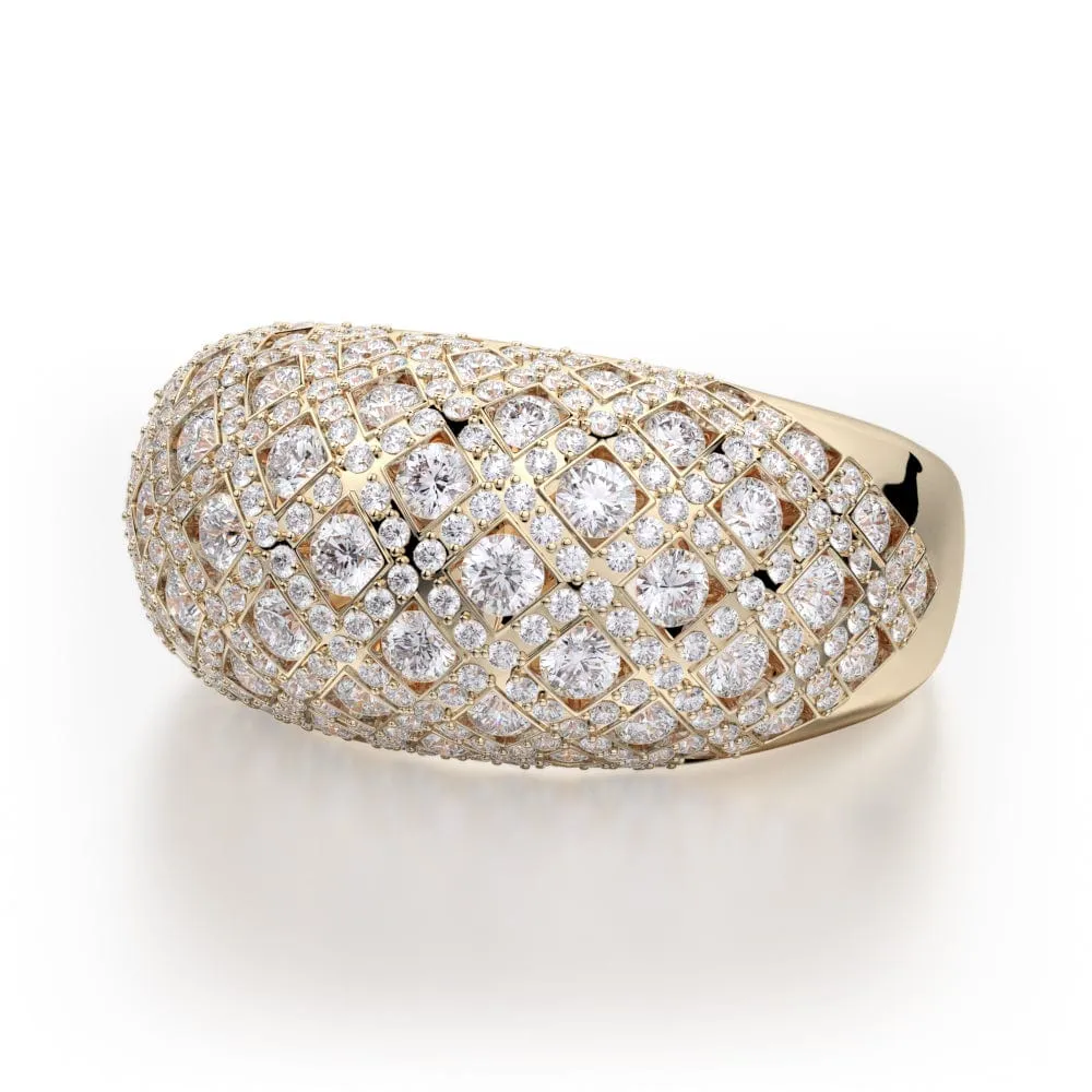 Dome Diamond Ring F144-WG4