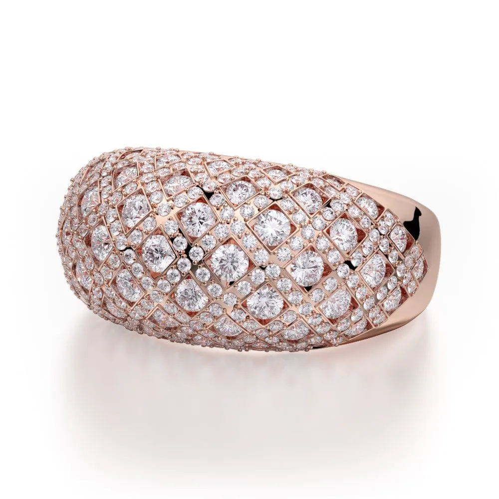 Dome Diamond Ring F144-WG4