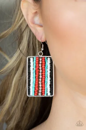 Earrings Beadwork Wonder - Red E513