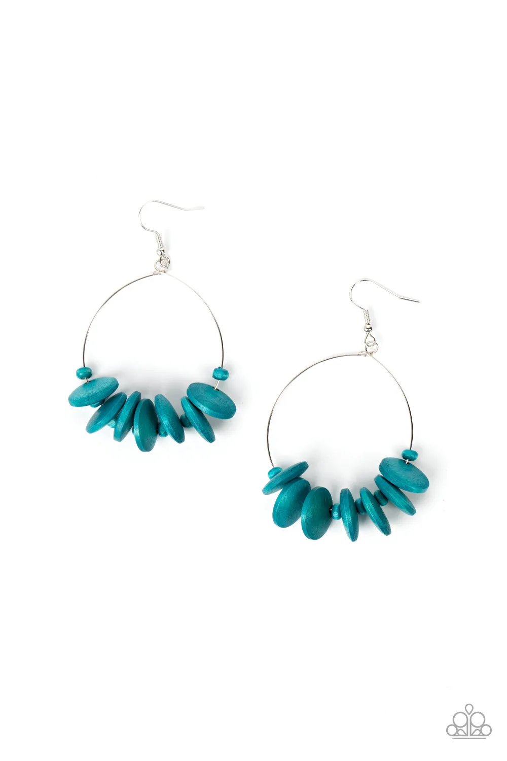 Earrings Surf Camp - Blue E264