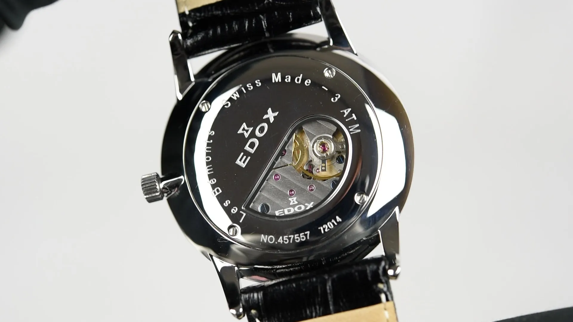 Edox Les Bemonts Hand Winding 72014 3 NIN (Display)