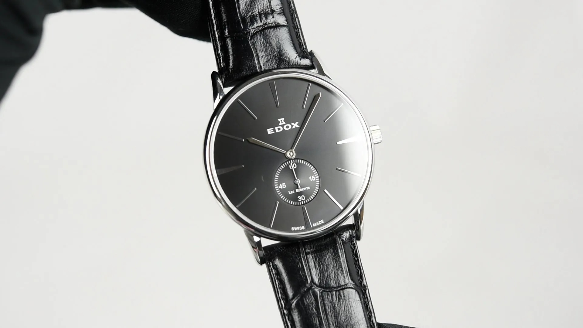 Edox Les Bemonts Hand Winding 72014 3 NIN (Display)