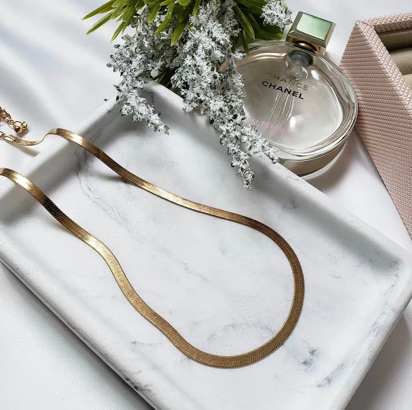 Fallon Herringbone Neclace