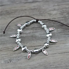 Fashion Bead Vintage Charm Adjustable Handmade Cool Anklet