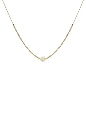 Fashion Multi Bead Ball Chain Necklace