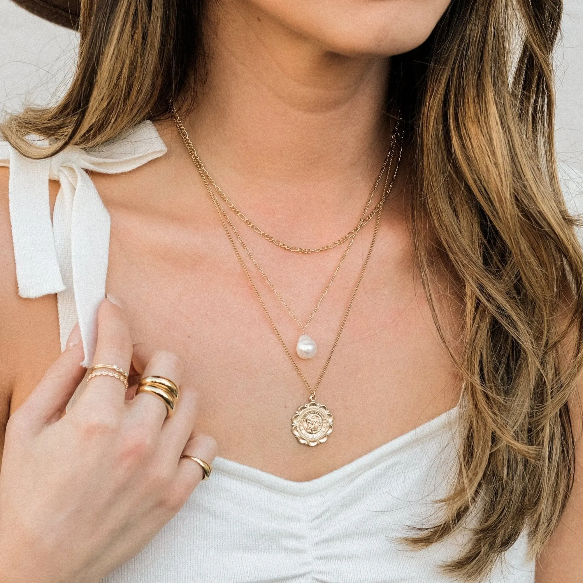 Figaro Chain Necklace