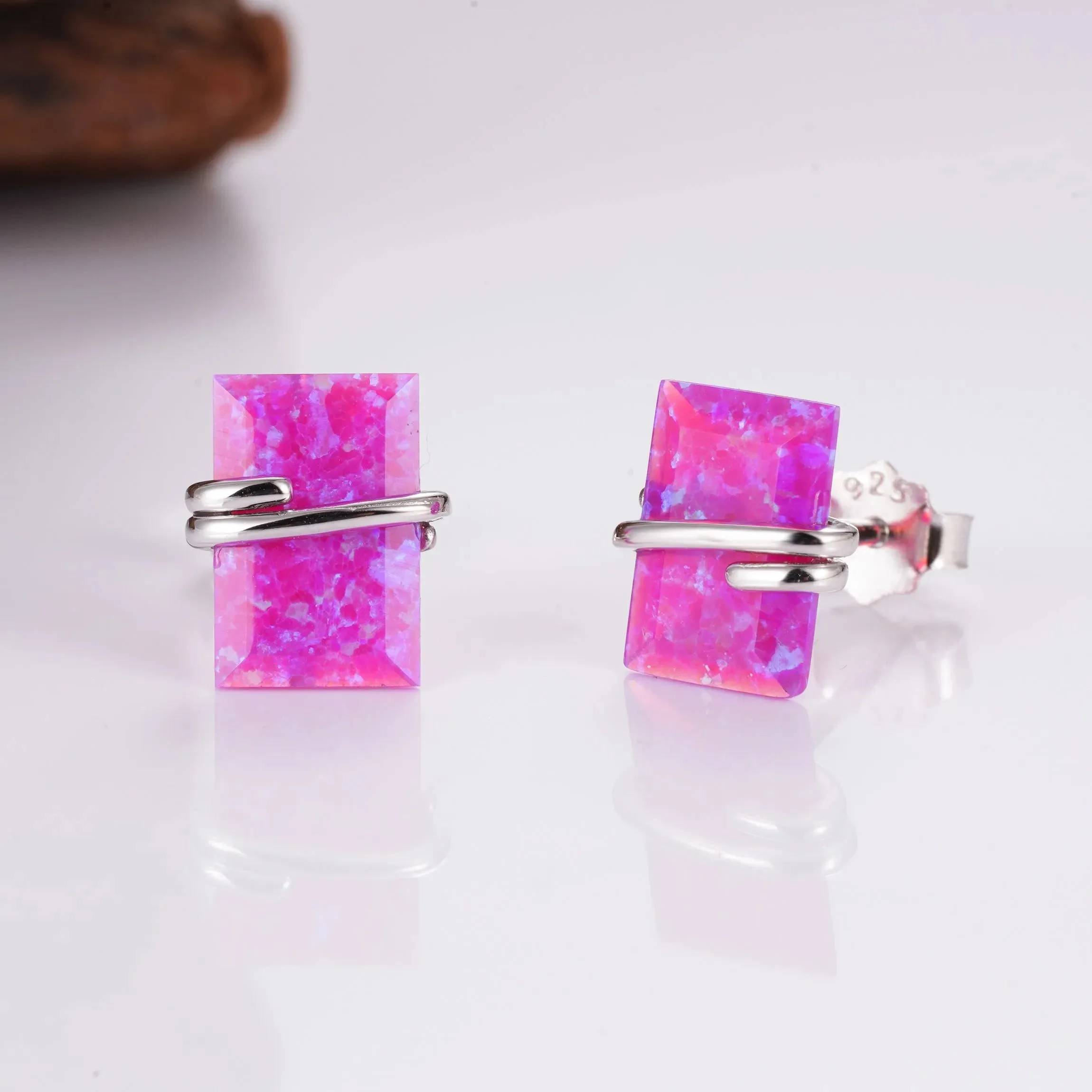 Gabi Opal Earrings