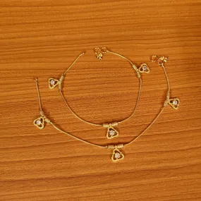 Gold Plated Anklets
