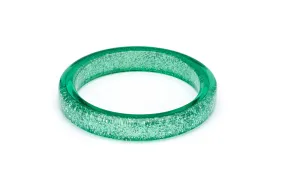 Green Lagoon Glitter Bangle