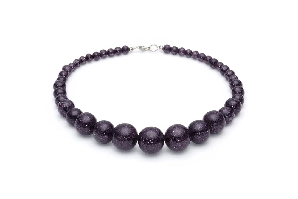 Gunmetal Glitter Bangle