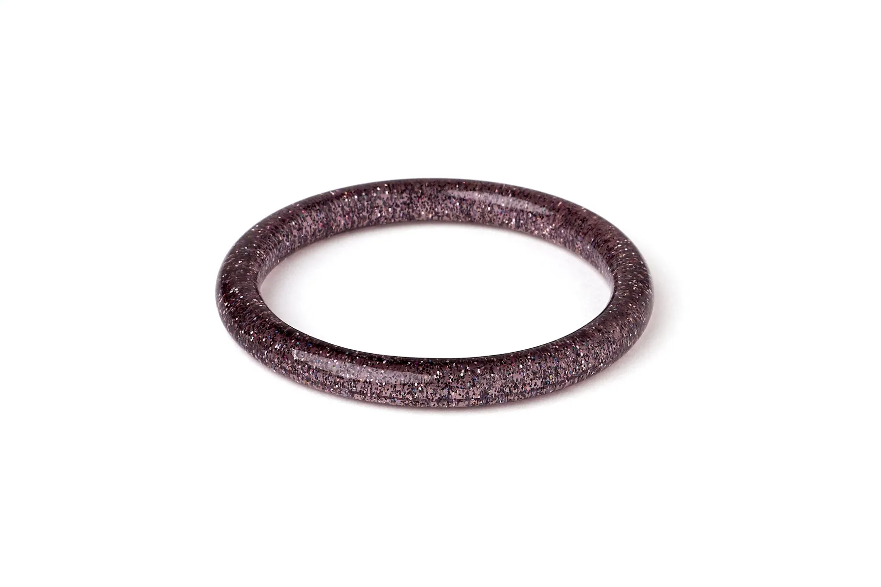 Gunmetal Glitter Bangle