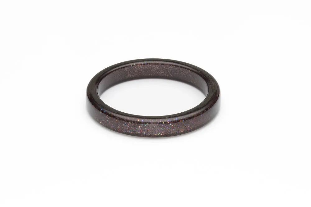 Gunmetal Glitter Bangle