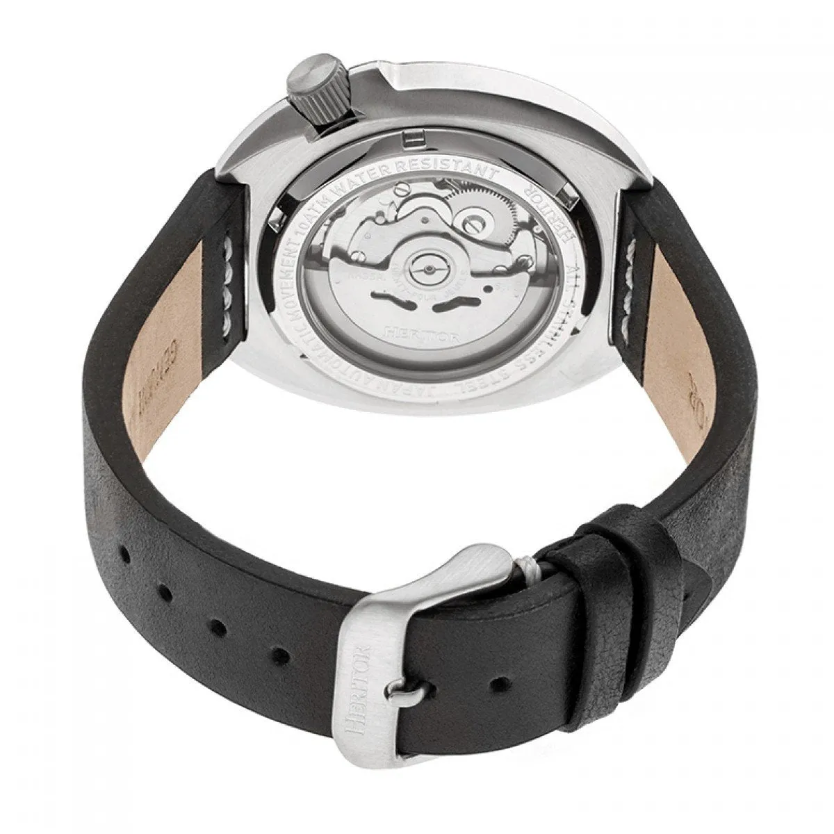 Heritor Automatic Morrison Leather-Band Watch w/Date