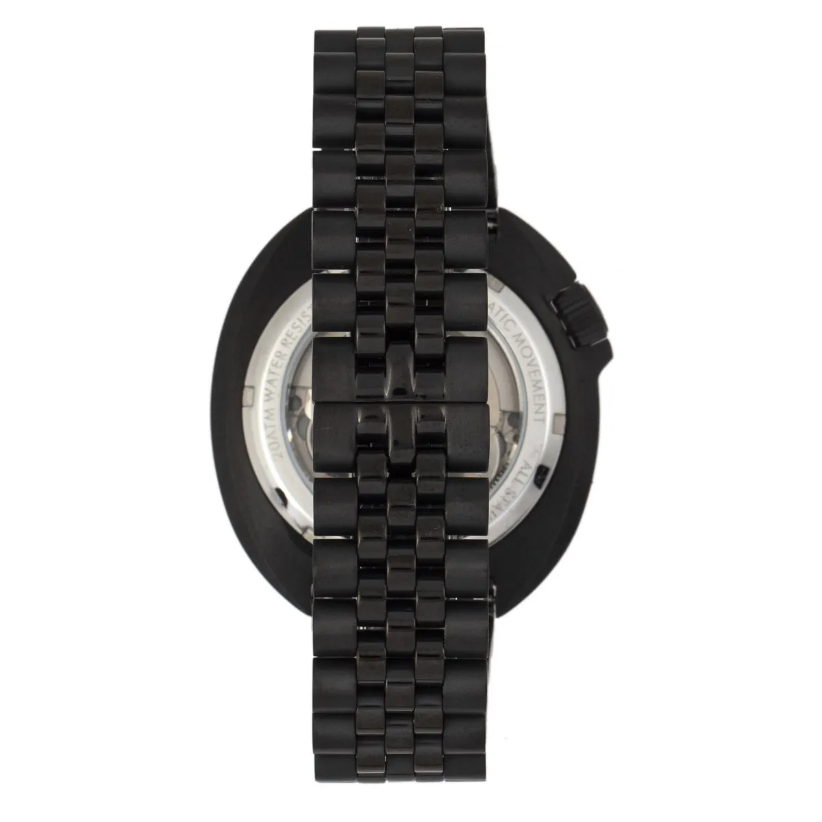 Heritor Automatic Morrison Leather-Band Watch w/Date