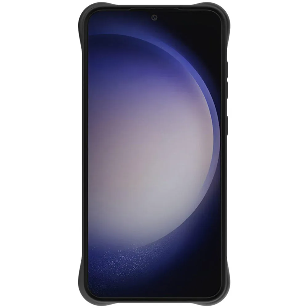 IMAK - Samsung Galaxy S24 FE Rubber Case Ultra Thin Cover - Black