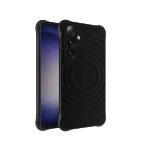 IMAK - Samsung Galaxy S24 FE Rubber Case Ultra Thin Cover - Black