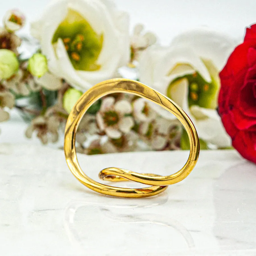 Infinity Ring Gold