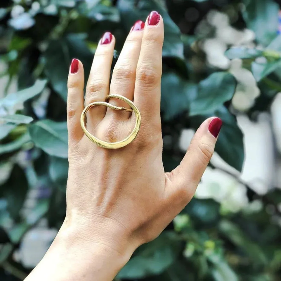 Infinity Ring Gold