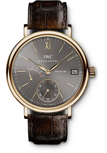 IWC - Portofino Hand-Wound Eight Days - Red Gold Watch IW510104